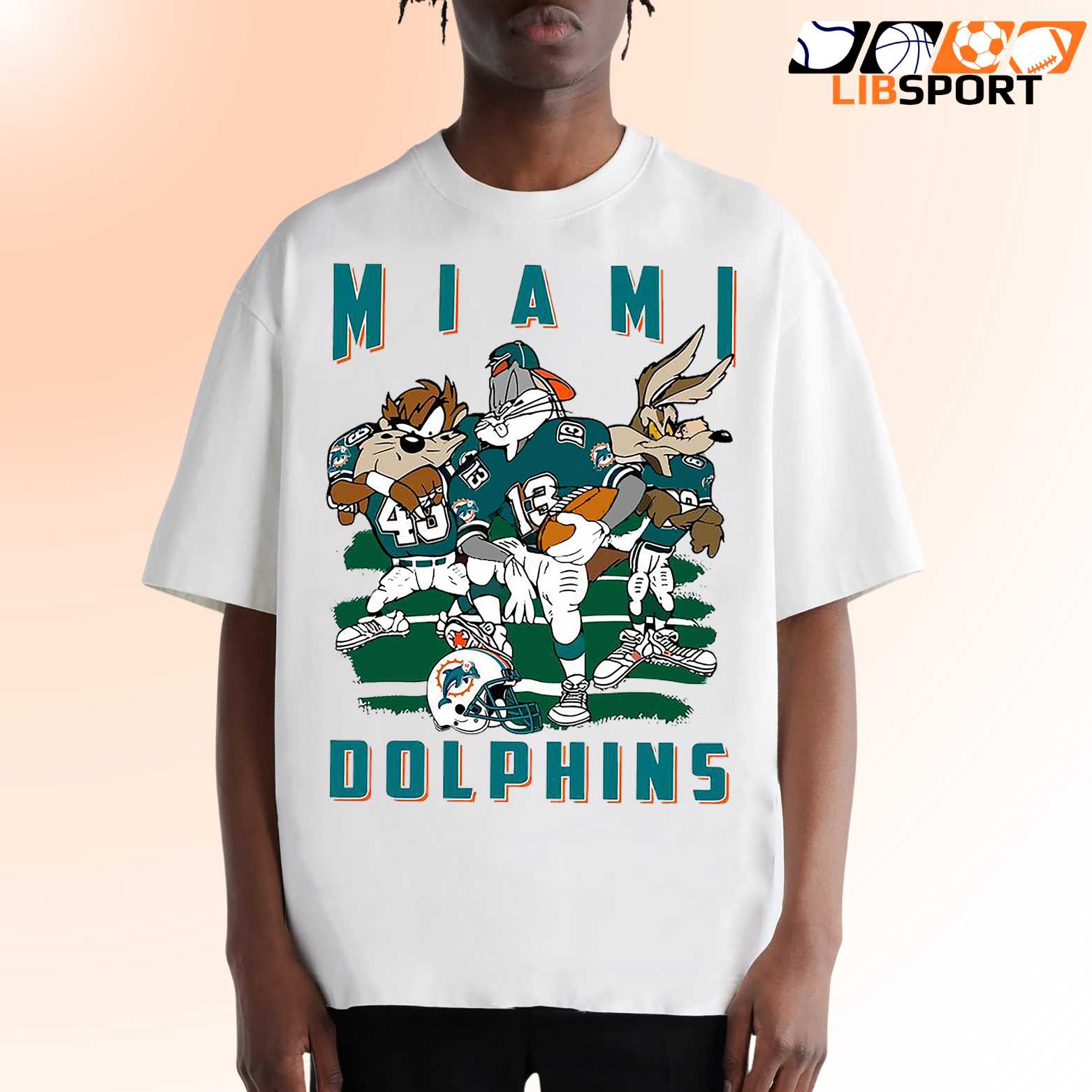 90s Miami Dolphins Shirt, Unisex T-Shirt, Retro Football Streetwear